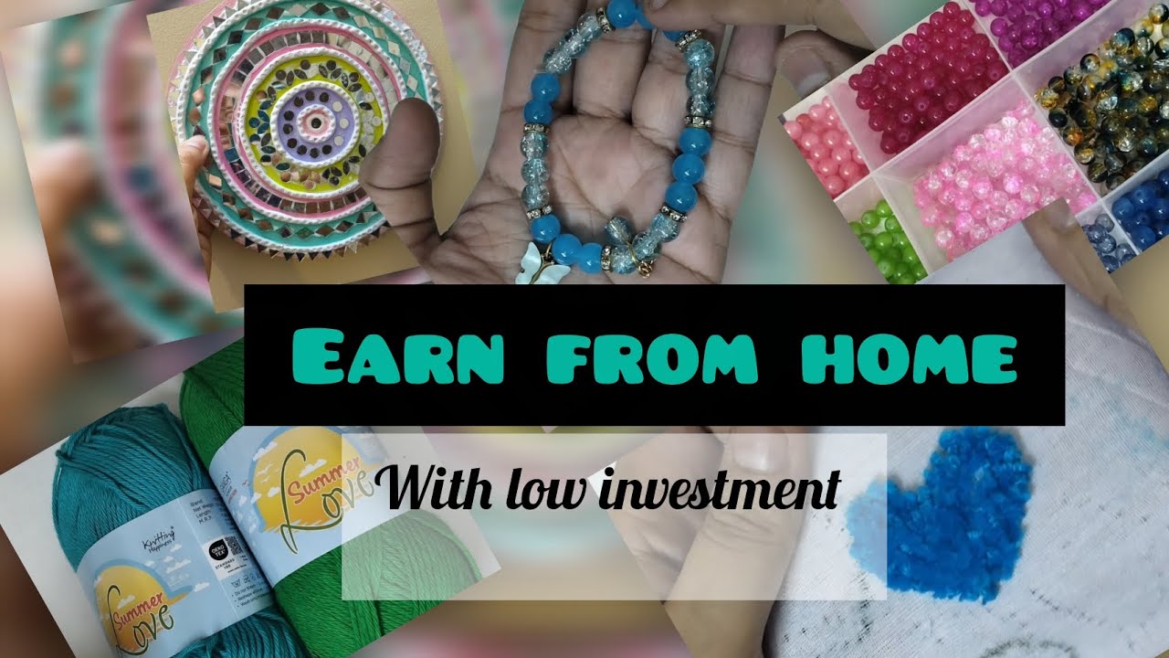 Простые советы, как зарабатывать дома с помощью рукоделия | Низкие вложения для заработка дома | ...