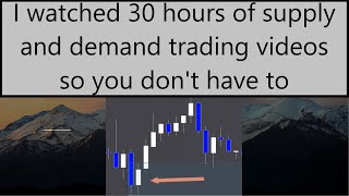 This supply and demand trading guide doesn
