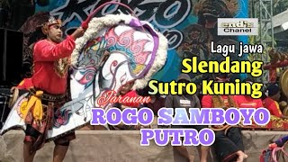 lagu slendang sutro kuning. jaranan rogo samboyo putro. #slendangsutrokuning #lagujaranan #geaayu