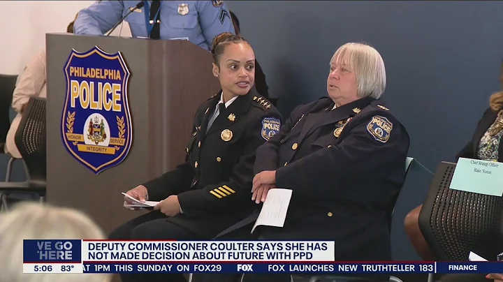 Deputy Commissioner Coulter says she has not made ...