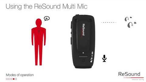 ReSound MultiMic - How to Use