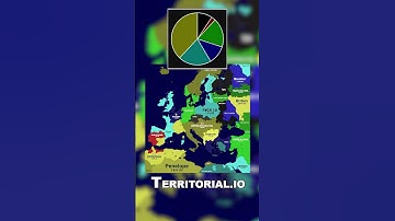 6 Team Europe Territorial.io Timelapse #shorts