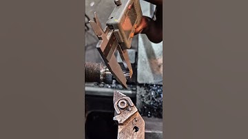 ROSCA m12 x 1.5 🔩🔩✅️#machine #lathe #cnc #machining #usinagem #torneiromecanico #weldinng #wood