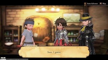 Bravely Default 2 Walkthrough Pt4 Ch1 Sidequests Continued! Fishermans Knife! Fenrir! Roc Feathers!