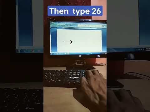 Ms Word Shortcut Key Arrow #youtubeshorts #trendingshorts #computer #shortsvideo #tricks #shortsfeed