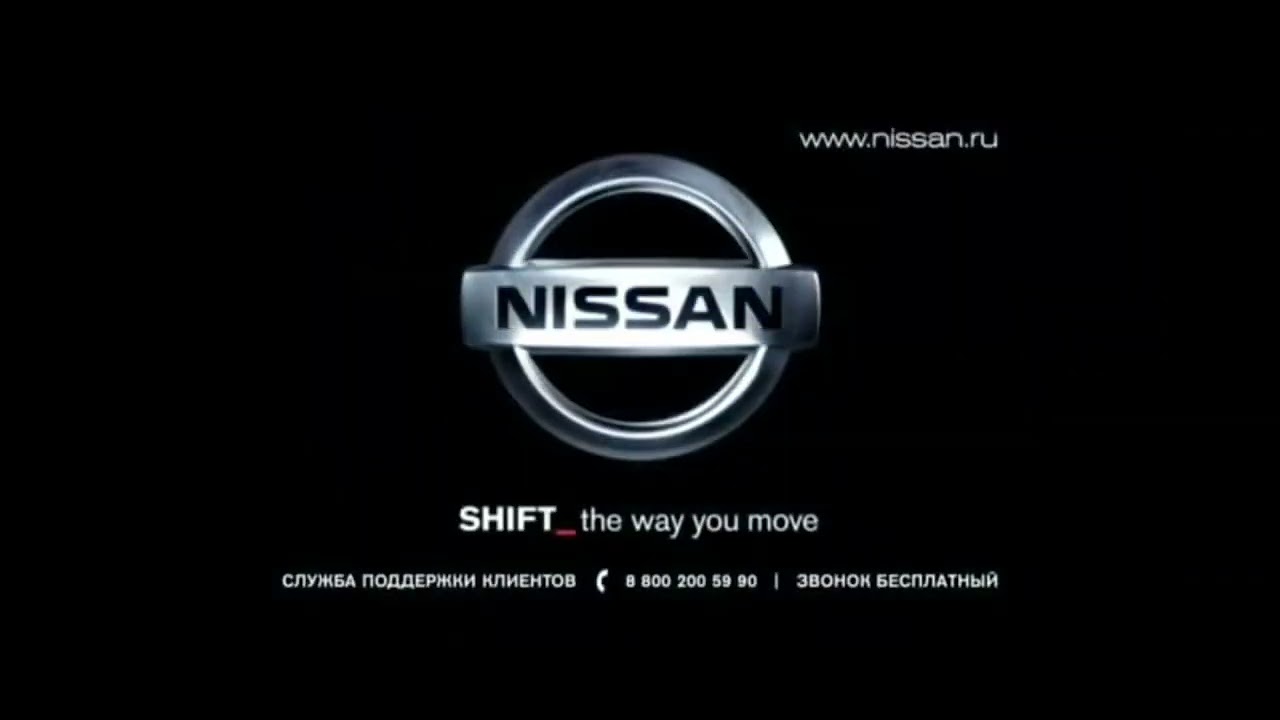 Nissan logo history(Russia) 2002-2022