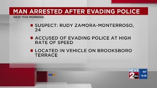 Driver charged with evading arrest in Nashville