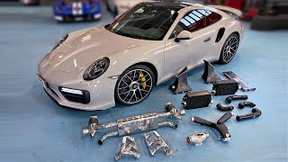 Stage 3 Porsche 991.2 Turbo S with Capristo Exhaust LOUD Turbo Noises💥 | Feat. DYNO RUNS & Results