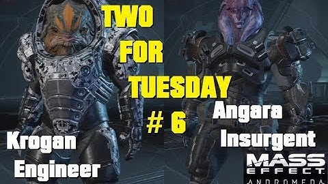 Krogan Engineer/Angara Insurgent Gameplay - MASS EFFECT: ANDROMEDA MULTIPLAYER