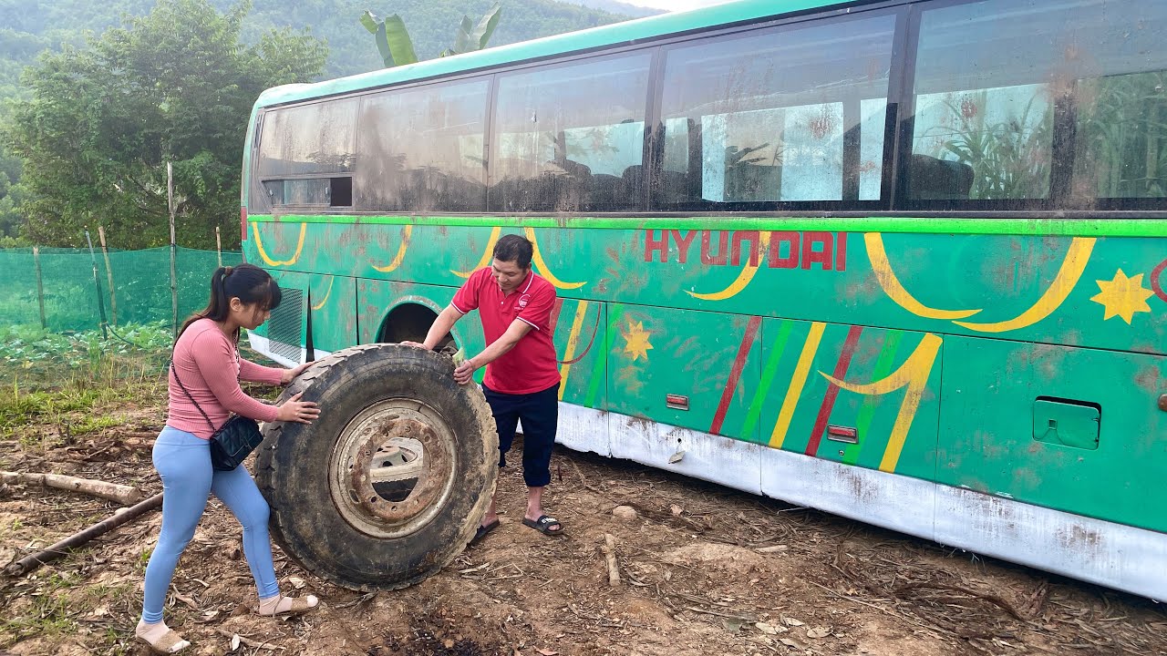 Genius girl bought back 50-seat Hyundai car and restored P1