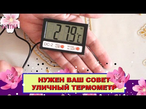 НУЖЕН ВАШ СОВЕТ: Уличный Термометр