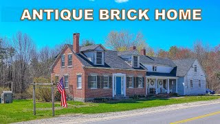 Maine homes for sale | Antique Brick Home
