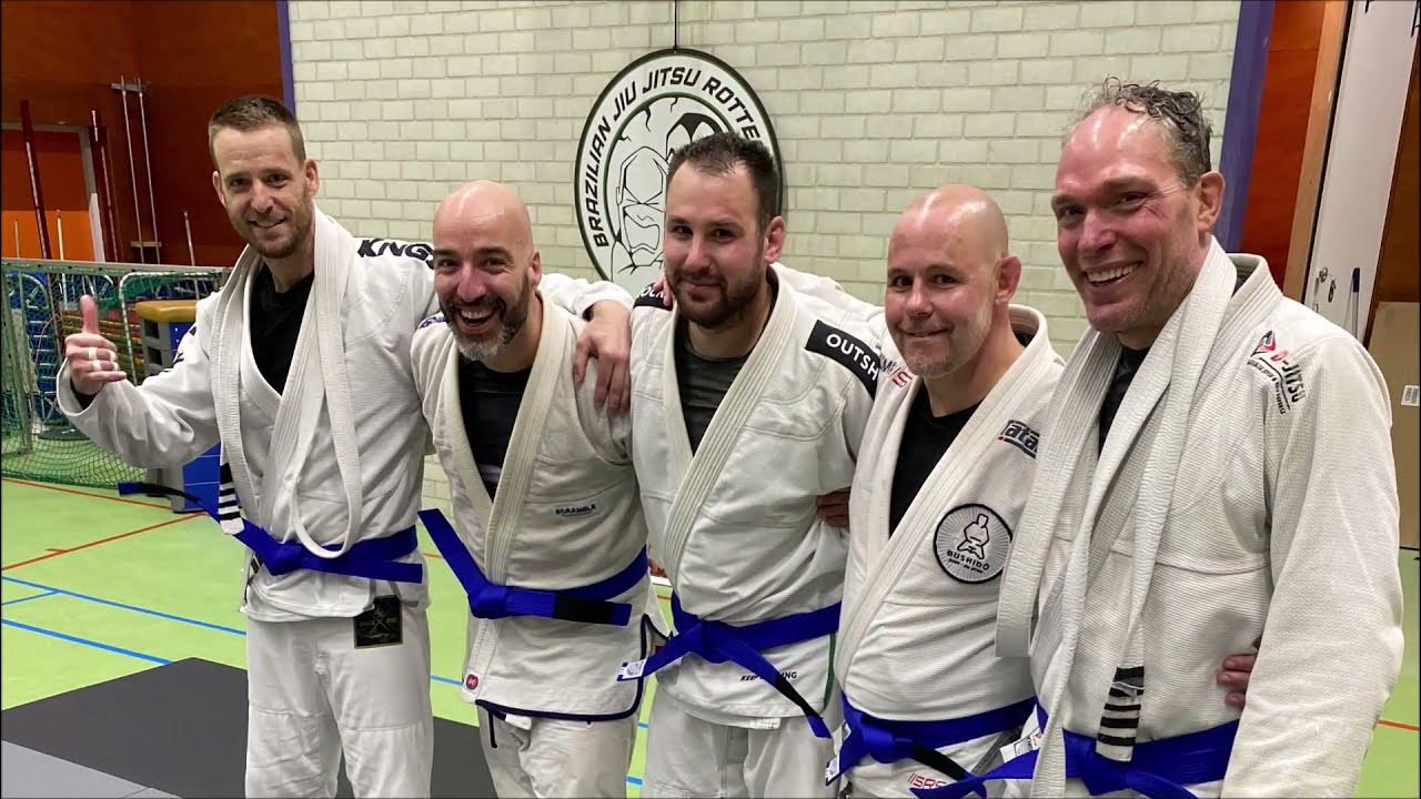 EGJJF Blue Belt test BJJ Rotterdam YouTube