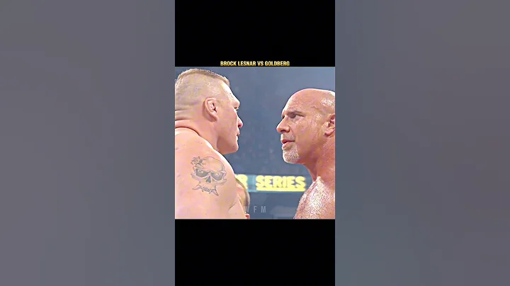 Brock Lesnar vs. Goldberg 🔥| Survivor Series 2016 🥵 Edit
