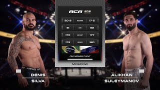 Денис Сильва vs. Алихан Сулейманов | Denis Silva vs. Alikhan Suleymanov | ACA 206
