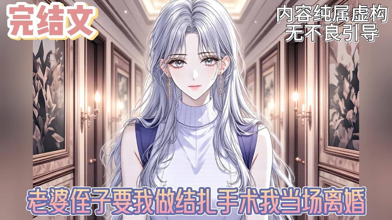 【完结文】《老婆侄子要我做结扎手术我当场离婚》既然她这么不在乎我的尊严和我们的未来。那这场持续了三年的独角戏，是时候该结束了。#小说#小說改編#西幻