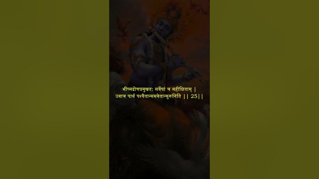 Bhagavad Gita Chapter 1 Verse 25 bhagavadgita hinduism Gita Agyan bhagavad-gita-chapter-1-verse-25-bhagavadgita-hinduism-gita-agyan