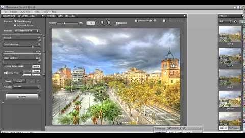 Crear HDR con Photomatix Pro