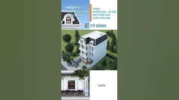 Biệt Thự Tân Cổ Kiểu Pháp 3 Tầng 8m X 12m Tại Hà Nội