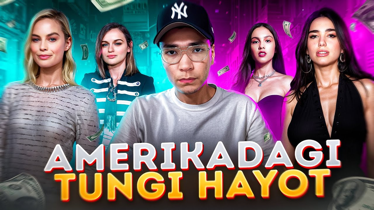 AMERIKADA TUNGI HAYOT | KAYF SAFOGA BERILIB KETISH | AQSHGA KELISH ARZIDIMI