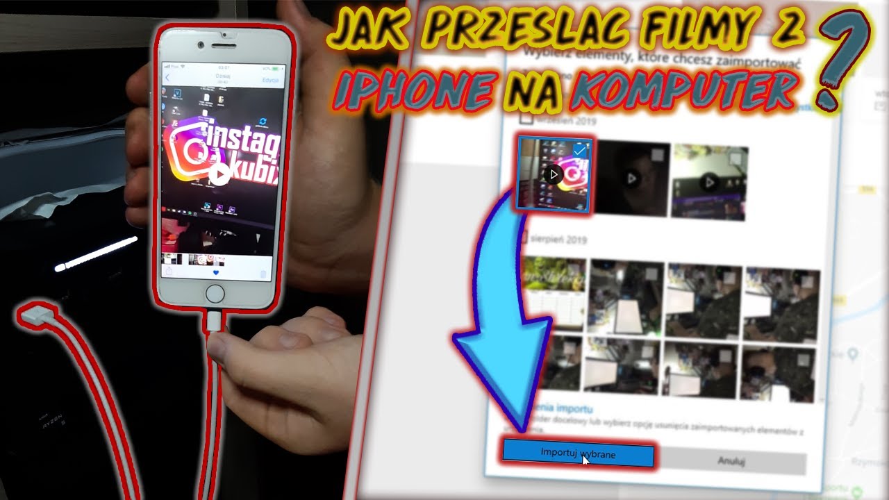 Jak Przeslac Filmy Z Iphone Na Komputer 4k 60fps Youtube