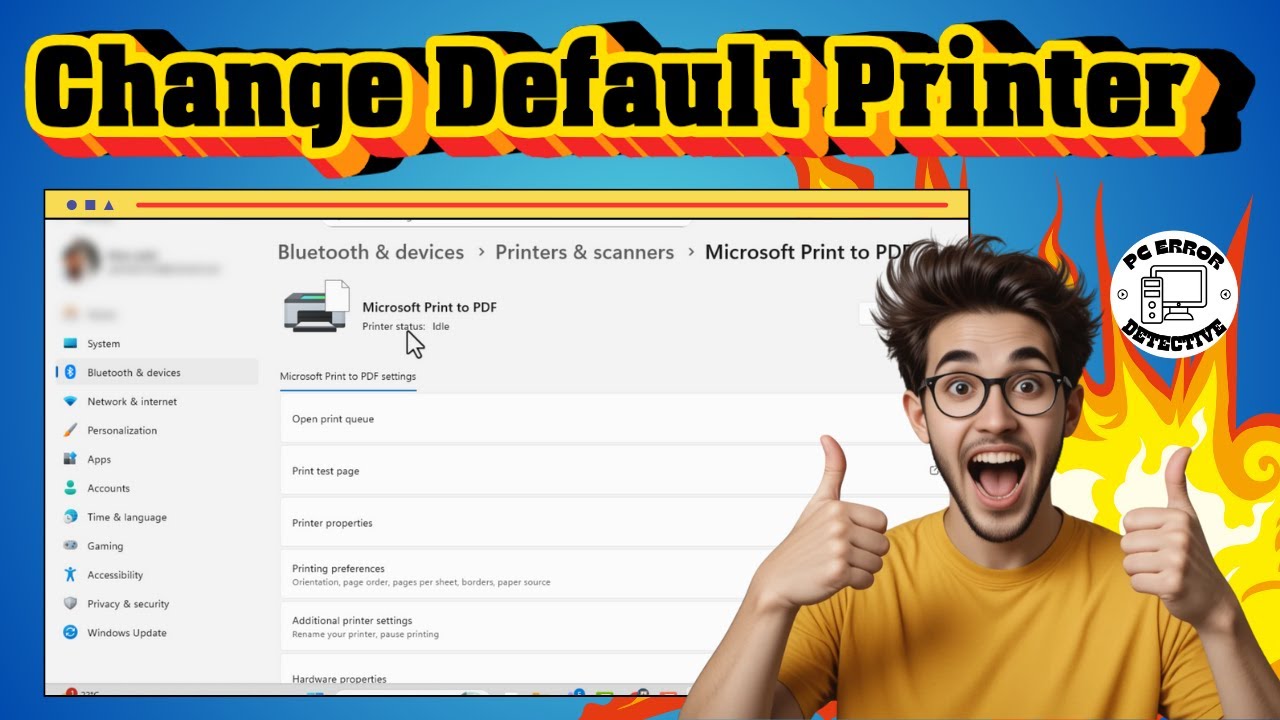 How To Change Default Printer In Windows 11 | Quick Guide (2025) - YouTube