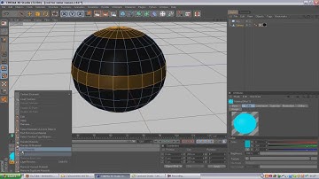 Cinema 4D Tutorial:  How To Colour Polygons