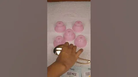 ASMR: Amazing Chinese Foot Reflexology Massage with Cupping and Moxibustion #shorts thumbnail