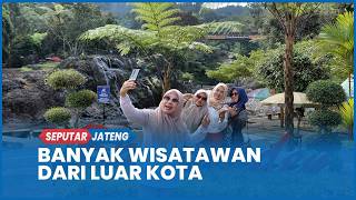 With the School Holidays Coming, Daily Visitors to the Baturraden Tourist Attraction in Banyumas ...