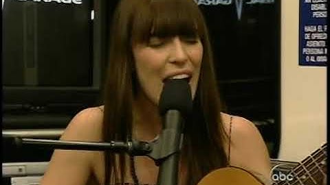 TV Live: Feist - "I Feel It All" (Kimmel 2007)