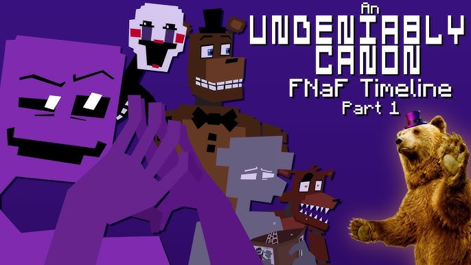 A made a little summary of the FNAF timeline +open questions [reupload due  to rule 7] : r/fivenightsatfreddys