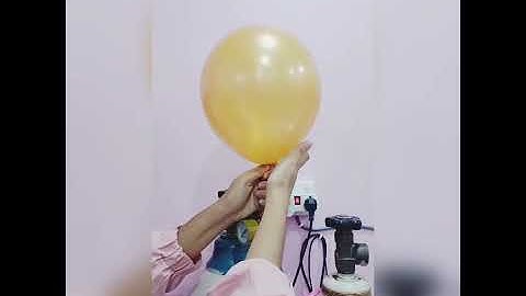 How to Make Helium Balloon using Helium Balloon Tank