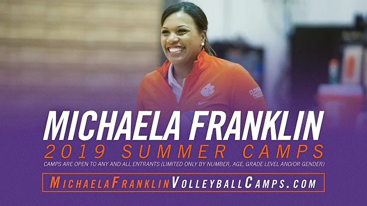 Clemson Volleyball || 2019 Michaela Franklin Volle...