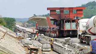 Nggak Pake Lama Box Girder 573 Kirim Ke Cipada Progres Proyek Kereta Cepat Jakarta Bandung 190322