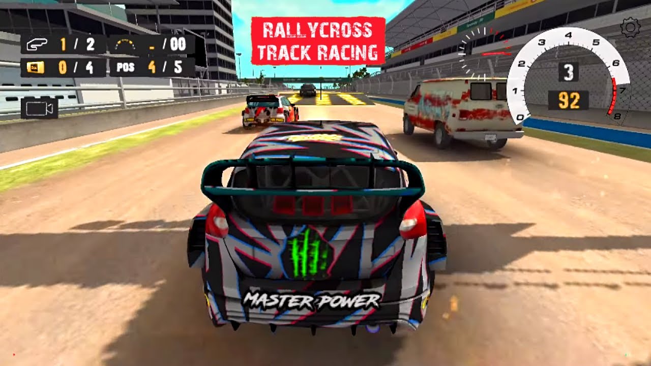 Rallycross Track Racing - iOS Gameplay - YouTube