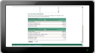 How to Give Delegates Access to Consolidated Accounts