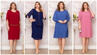 Most beautiful and gorgeous plus size mother of the bride dress/latest outfit /party wear dress 2024