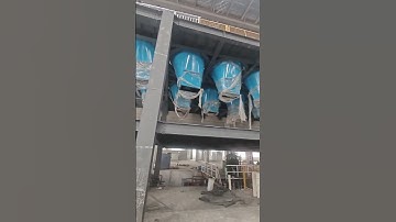 Hydeco mixer auxiliary machine is being installed~#kneader #machine #automation #factory