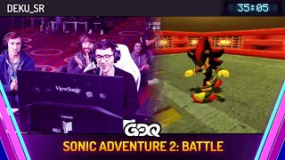 Sonic Adventure 2: Battle by Deku_sr in 35:05  Awesome Games Done Quick 2024