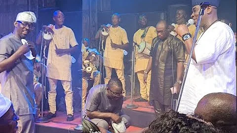 Pasuma Bow For K1 De Ultimate At His Daughter's Wedding As He Show Off His Palliative Dance Moves.