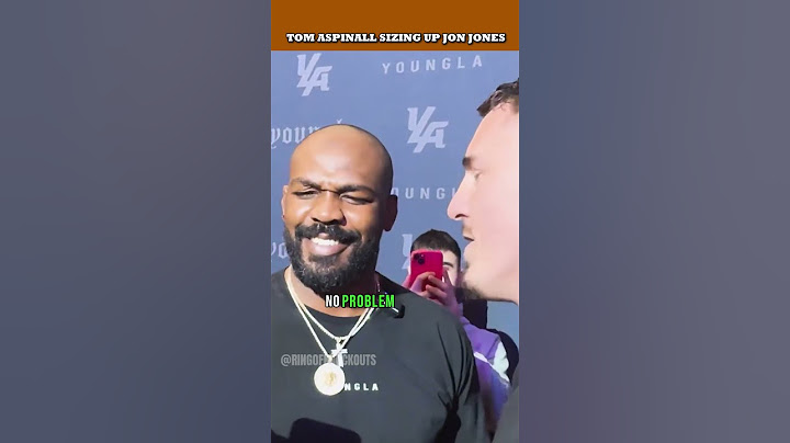 Tom Aspinall Sizing Up Jon Jones