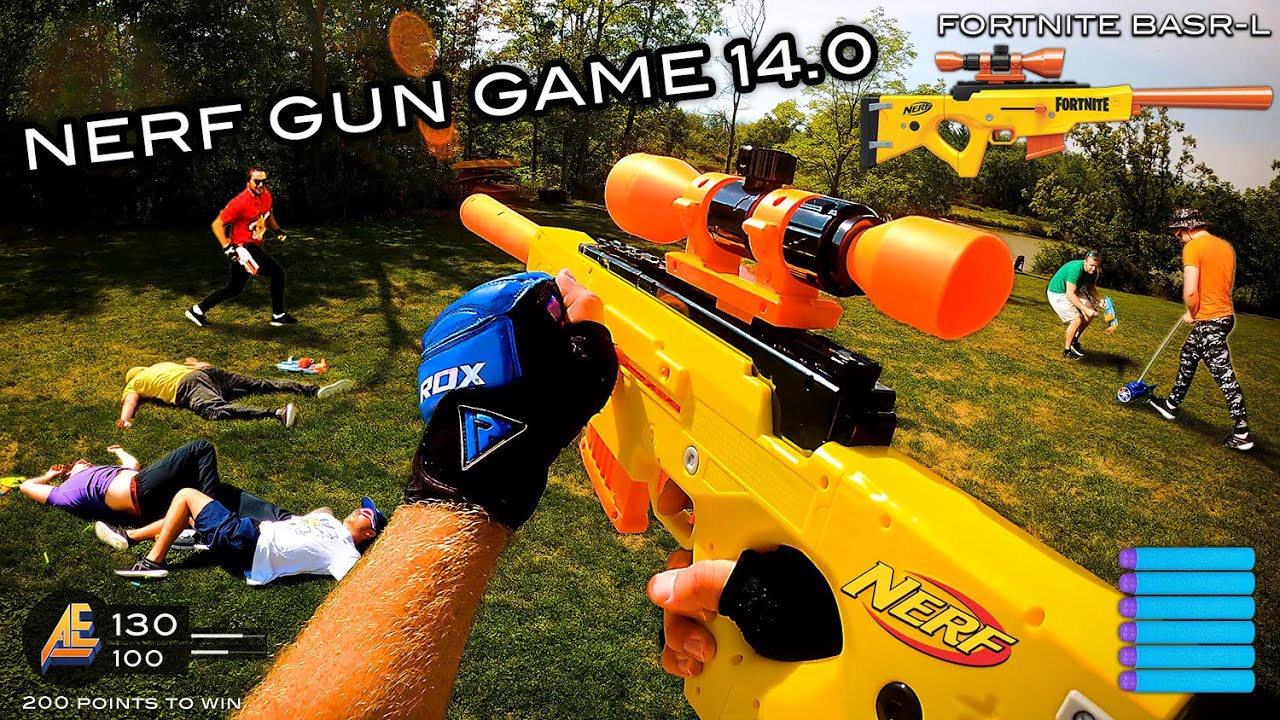 Comiendo vulgar autopista NERF GUN GAME 14.0 | (Nerf First Person Shooter!) - YouTube