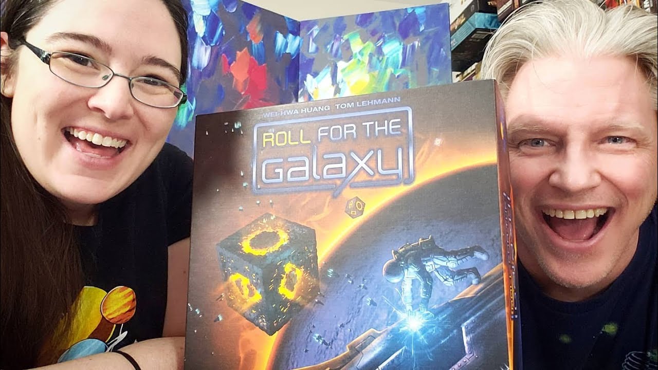 All the Games with Steph: Roll for the Galaxy with Ambition and Rivalry - Rio Grande Games