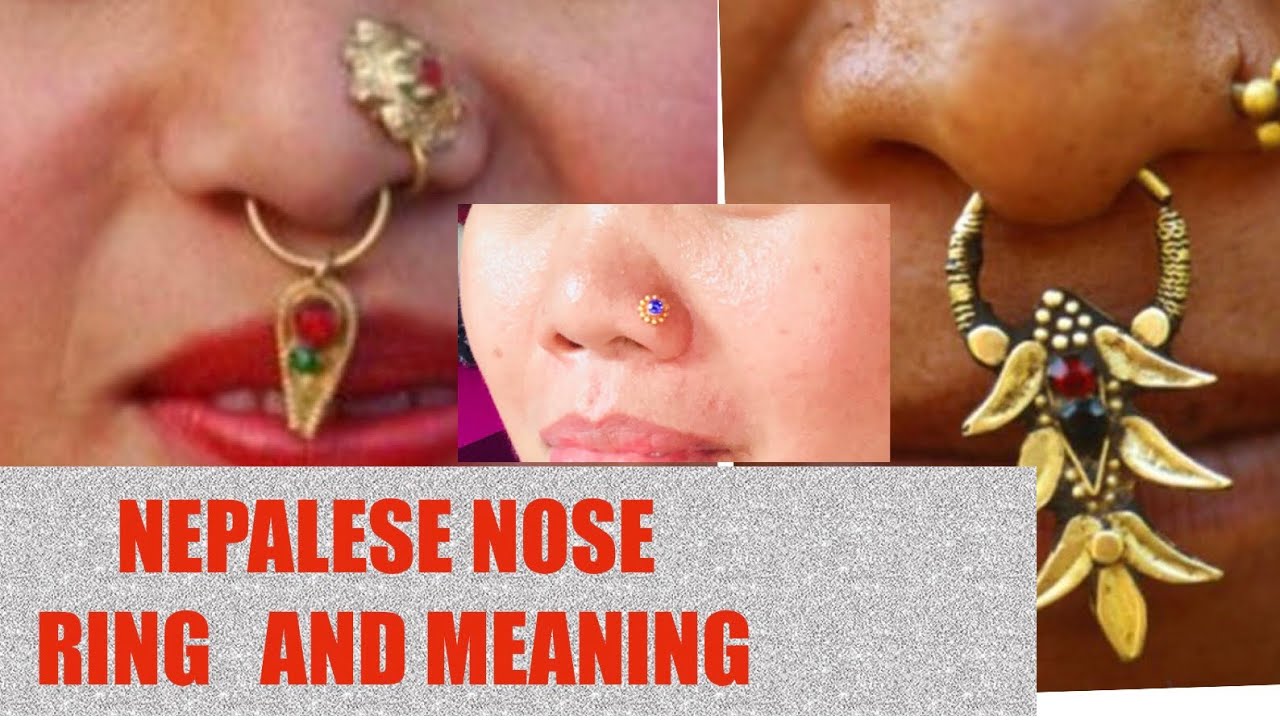 HIKAW SA ILONG NG MGA NEPALESE ANO ANG IBIG SABIHIN ?Nepal nose ring
