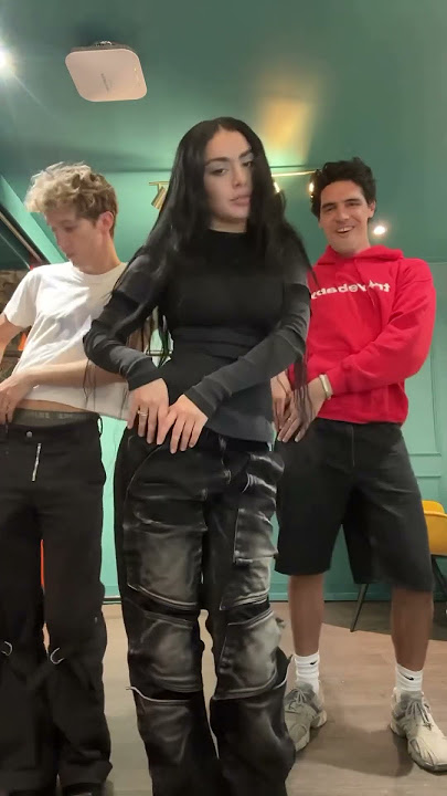 Brb, learning the entire choreography to 'Apple' because we're obsessed with it! 🍎​#charli #Apple