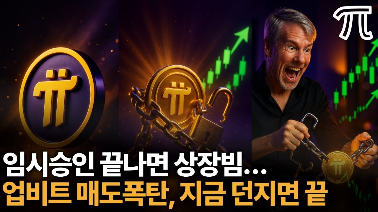 지금 나가면 후회! 파이코인 임시승인 끝나면 업비트 설거지? - YouTube