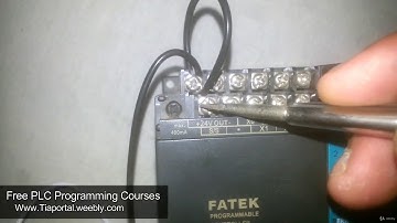 Learn Fatek PLC Programming Basic to Professional (English) - learn PLC