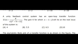 GATE 2007 CONTROL SYSTEM PROBLEM(ROOT LOCUS)