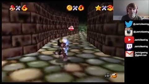 Super Mario 64 Full Playthrough Part 7: Hazy Maze Cave
