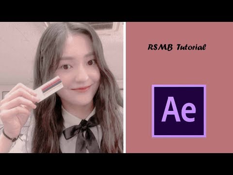 [After Effects] RSMB Tutorial (smoother edits)
